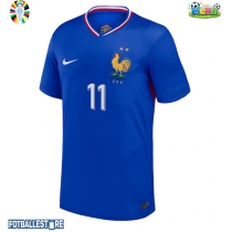 Frankrike Ousmane Dembele #11 Hjemmedrakt EM 2024 Kortermet